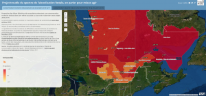 Cartographie des données sur la consommation excessive d’alcool au Québec